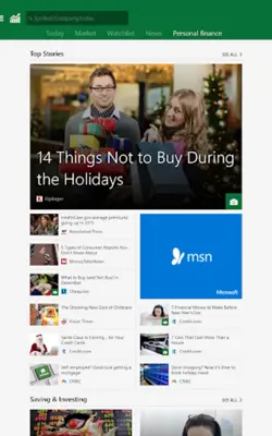 MSN Money android App screenshot 0
