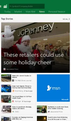 MSN Money android App screenshot 5